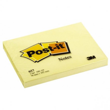 CF12POST-IT NOTE 657GIALLOCANARY (23758)