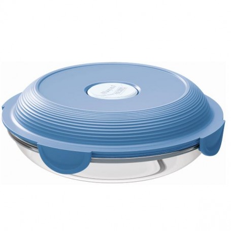 MAPED PIATTO VETRO+COPERCHIO AZZURR (870603)