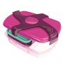 LUNCH BOX SCOMPARTI CONCEPT ROSA (870016)