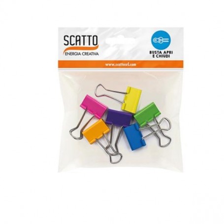 CF 6PZ MOLLE ACCIAIO 2.5CM COL.FLUO (148C)