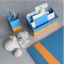 PORTAMATITE BLU ZAFFIRO 8X8X11CM (318818C)