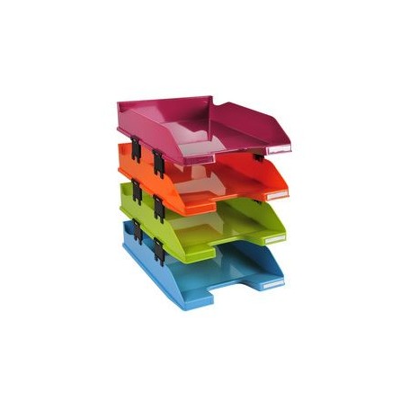 Exacompta 113298SETD vassoio da scrivania Polistirolo Multicolore (113298SETD)