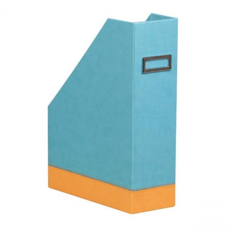 PORTARIVISTE TURCHESE 10X25X31CM (318837C)