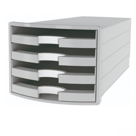 CASSET. IMPLUS 4 CASS. APERTI GRIGI (1013-11)