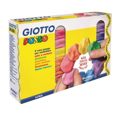 CF16 PANETTI PLASTILINA250G COL.ASS (514500)