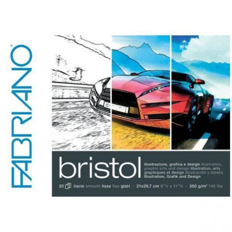 CF5BLOCCO BRISTOL A4 250GR 20 FG (019002129)