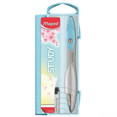 COMPASSO STUDY NERO - COL PASTEL (194510)