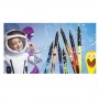 CF27 12PENNAR+15PASTELLI -FUSTONERO (984718)