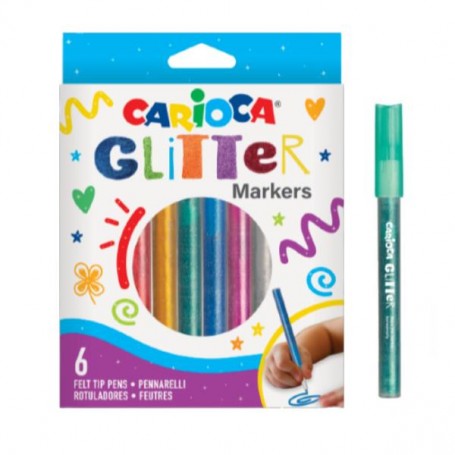 CF6   MARCATORI GLITTER BL. (42190)