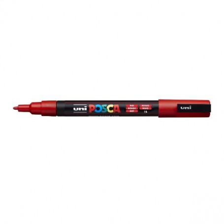 CF6 POSCA FINE ROSSO (MPC3MR)