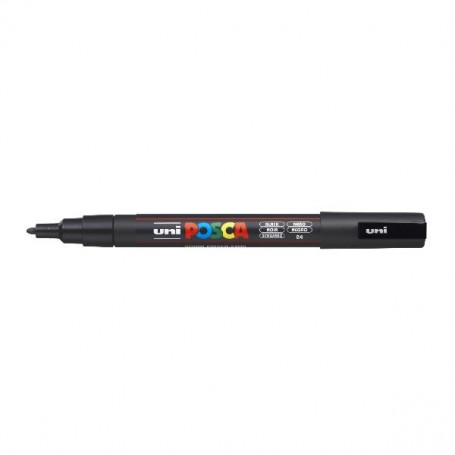 CF6 POSCA FINE NERO (MPC3MN)