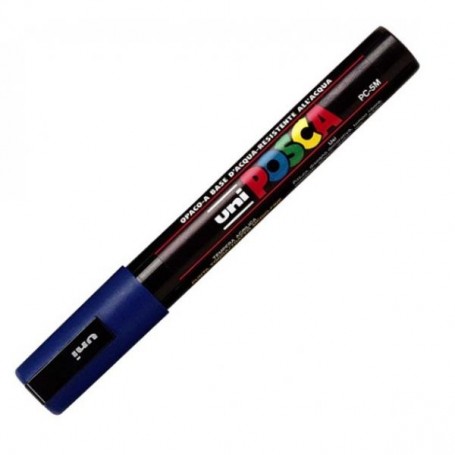 CF6 POSCA MEDIO BLU METAL (MPC5MBM)