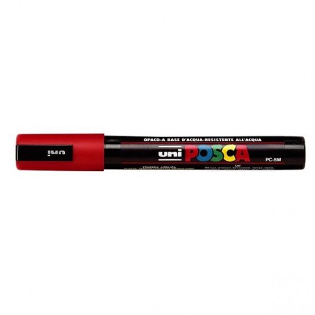 CF6 POSCA MEDIO ROSSO (MPC5MR)