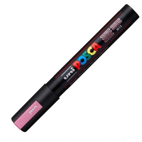 CF6 POSCA MEDIO ROSA METAL (MPC5MRAM)