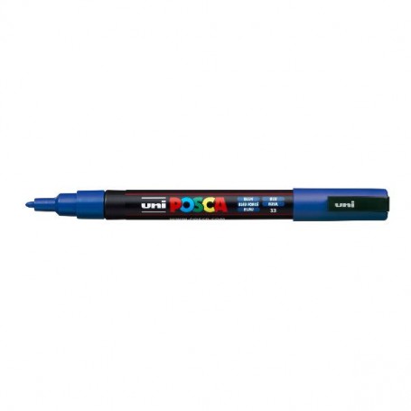 CF12 POSCA FINE BLU (MPC3MB)