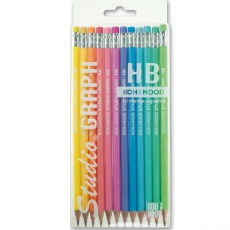 CF12 MATITE GRAFITE HB GOMMINO ASS (DH3712-THB)