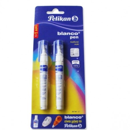 BLISTER 2 BLANCO PEN (000519)