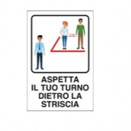 ASPETTA TURNO DIETRO STRISCIA 30 (04801070ADB0300X0200)