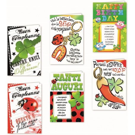 CF12 BIGLIETTI FORTUNA ASSORTITI (869917)