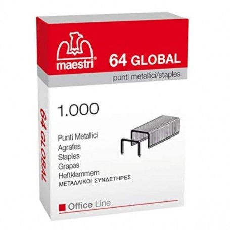 CF10X1000 PUNTI 64 GLOBAL ZINCATI (1001310)