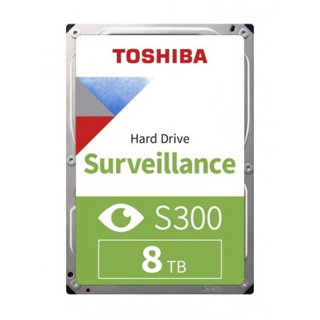 Toshiba S300 Surveillance 3.5" 8000 GB Serial ATA III (HDWT380UZSVA)