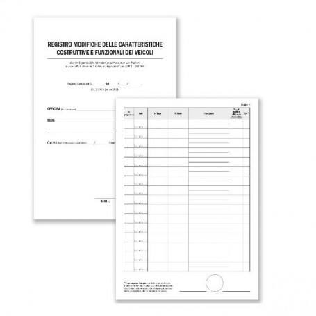 CF2 REG.MOD.CARAT.COSTRUT/FUNZ VEIC (DU315800000)