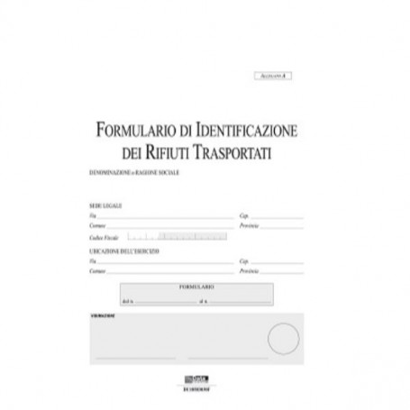 CF50FORMULARIO RIFIUTI MAZZ 4C AUT (18583030F)