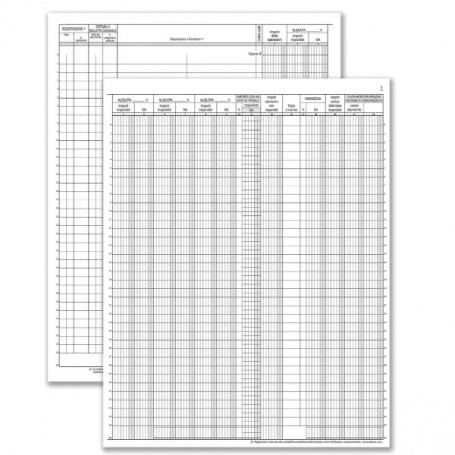 CF5 REGISTRO ACQUISTI 22 PG NUM (DU1388N0000)