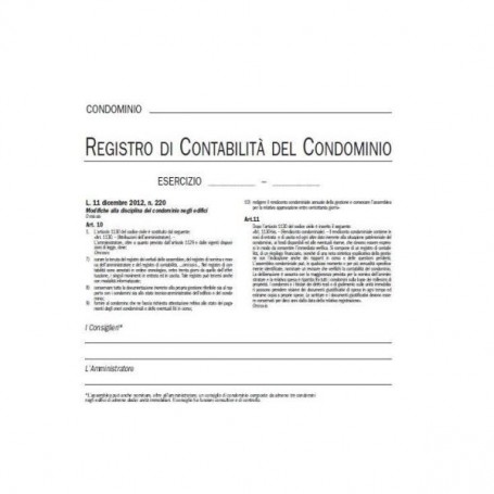 CF2REG. GIORNALE CONDOMINI 37PAG (DU136410000)