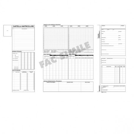 CF50 CARTELLINA MATRICOLARE CON (DU175500000)