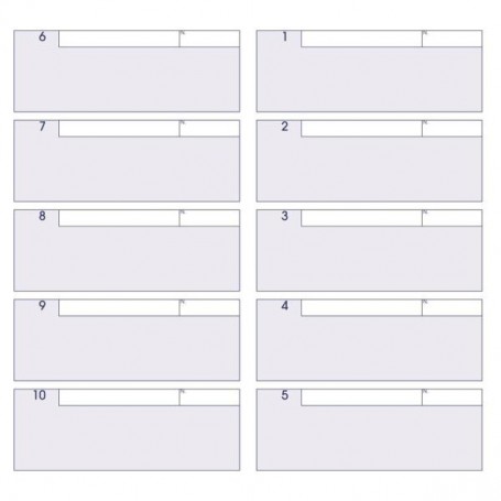 CF5BUONI ALBERGO NUM. 960 TAGLIANDI (DU1674C9600)