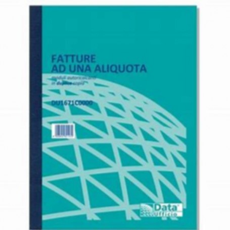 CF10 FATTURA/IVA A 1 ALIQ A4 RIC (DU1671C0000)
