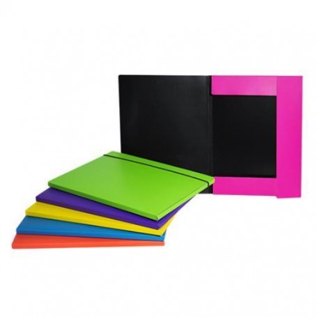 CARTELLINA C/ELAST. D.1 CM.COL. ASS (972)