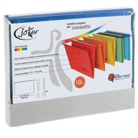 CF10 CARTELLE SOSPESE JOKER FONDO V (400/330LINKJ7)