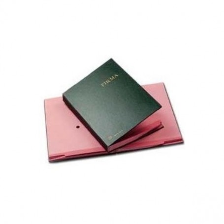 LIBRO FIRMA 14 INTERCALARI VERDE (614-VE)