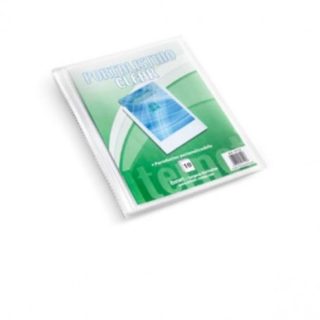PORTALIST CLEAR PERSONALIZ 10 FOGLI (7110)