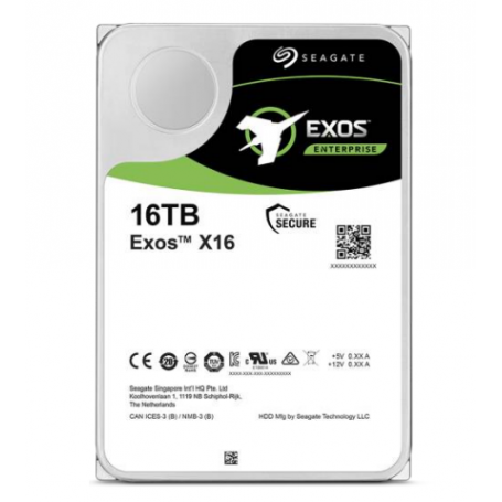Seagate Exos X16 3.5" 16000 GB Serial ATA III (ST16000NM001G)