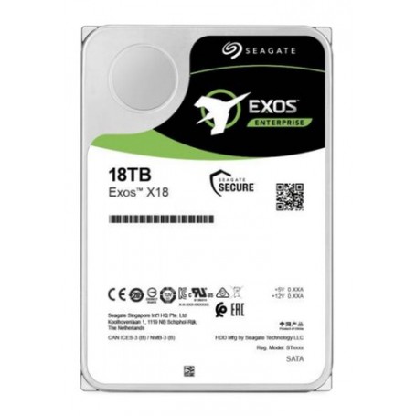 Seagate Enterprise ST18000NM004J disco rigido interno 3.5" 18000 GB SAS (ST18000NM004J)
