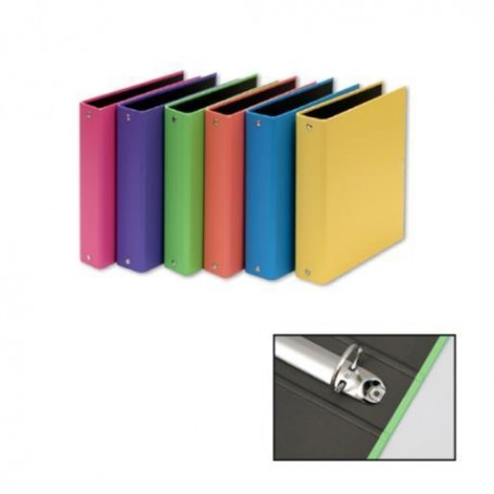 RACC. 4 ANELLI  CARTONE LUCIDO A/5 (559-ASS)