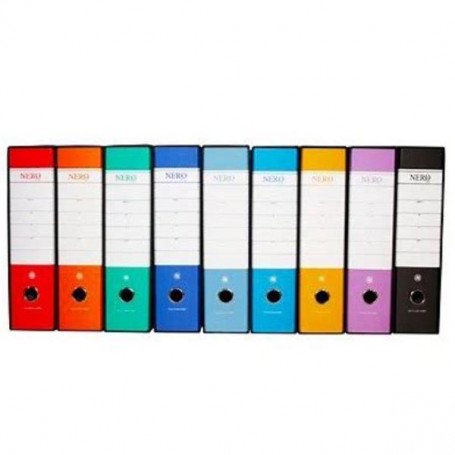 CF12REGISTRATORI PROT8CM NERO (0201180NE)