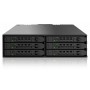 Icy Dock MB996SP-6SB pannello drive bay Nero (MB996SP-6SB)