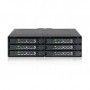 Icy Dock MB608SP-B pannello drive bay Nero (MB608SP-B)
