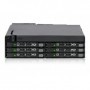 Icy Dock MB606SPO-B pannello drive bay Nero (MB606SPO-B)