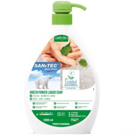 CF6GREENPOWER SAPONE LIQUIDO 1000ML (4015-S)