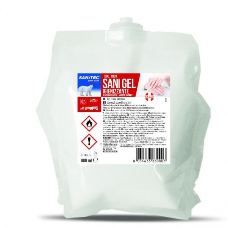 CF6 SANIGEL MANI IGIENIZZANTE 800ML (1039-S)