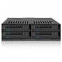 Icy Dock MB324SP-B array di dischi Desktop Nero (MB324SP-B)
