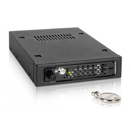 Icy Dock MB491SKL-B pannello drive bay 8,89 cm (3.5") Pannello portante Nero (MB491SKL-B)