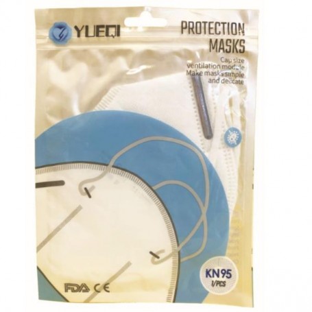 MASCHERINA KN95 NO VALVOLA SINGOLA (KN95-JIANGXI-YUEQI)