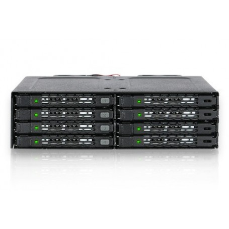 Icy Dock MB998IP-B pannello drive bay Nero (MB998IP-B)