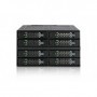 Icy Dock MB508SP-B pannello drive bay 2x 5,25" Pannello portante Nero (MB508SP-B)